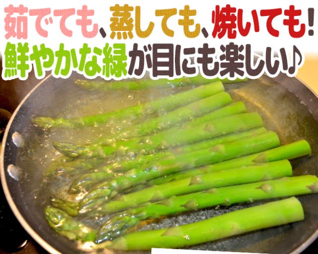 ”極太グリーンアスパラガス” 40〜60本前後 約2kg 北海道/長野/広島/佐賀/福岡 など産地厳選【予約 4月以降】 送料無料_5