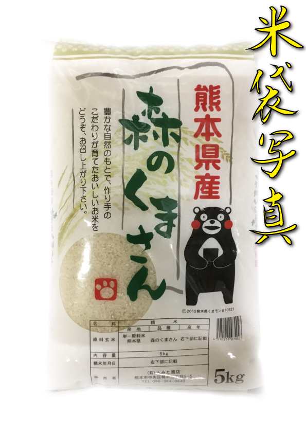 お米 米 20kg 白米 送料無料 熊本県産 森のくまさん 新米 令和5年産 ...