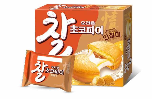 Orion ｲﾝｼﾞｮﾙﾐ ﾁｮｺﾊﾟｲ 12個入 韓国お菓子 チョコレートの通販はau Pay マーケット 韓国食品市場