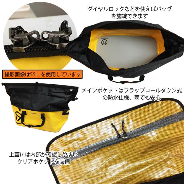 STREAMTRAIL ストリームトレイル ドラド-30L DORADO 防水トラベルバッグ リュック ボストンバッグ_2