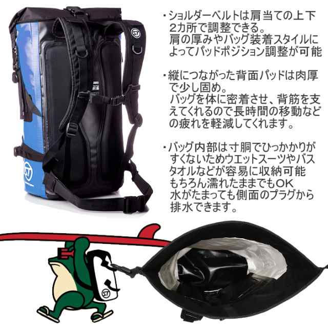 STREAMTRAIL ストリームトレイル ドライタンクD2-40L 防水バッグ ...