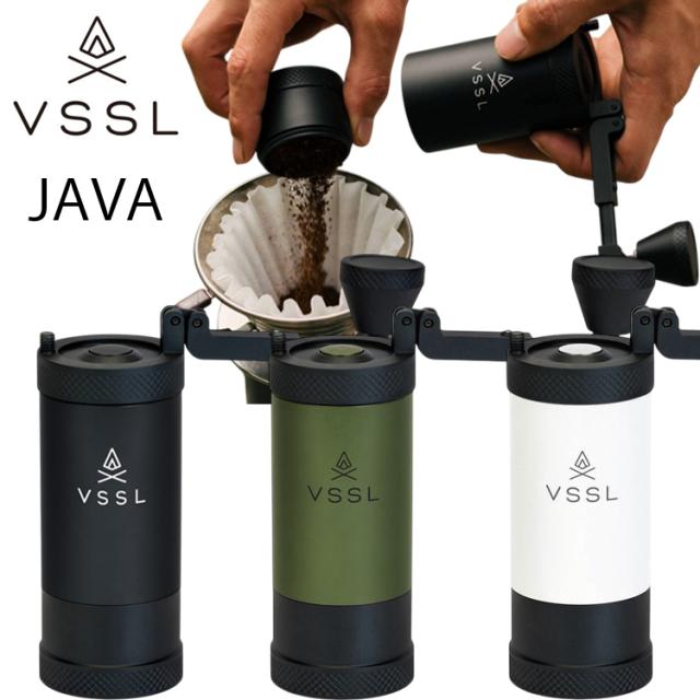 VSSL ベッセル JAVA ジャバ G20 ハンドコーヒーグラインダー アウトドア用ハンドグラインダー コーヒーミル