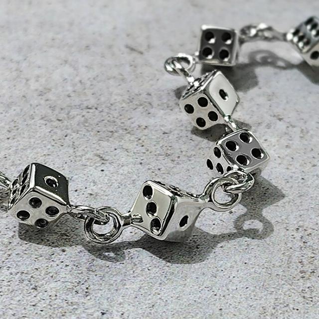 ダイス ブレスレット ダイス ブレスレット サイコロ ファッション ブレス : 物考房