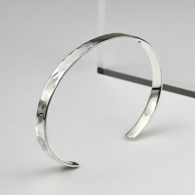 accessories mau    シルバー平打ちバングル4cm aa923b286f30892f0f4164b0d6044f