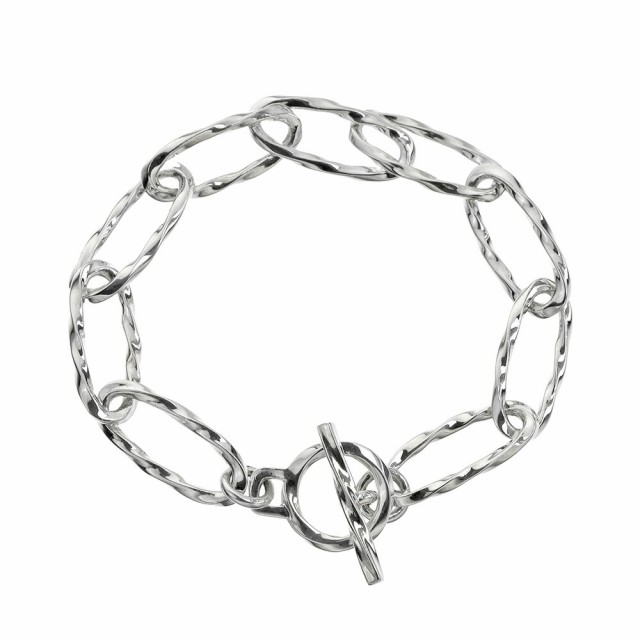ブレスレット 送料無料 メンズ ツイスト 長アズキ マンテル チェーンブレスレット シルバー925 アクセサリー ねじれ ねじり おしゃれ シの通販は