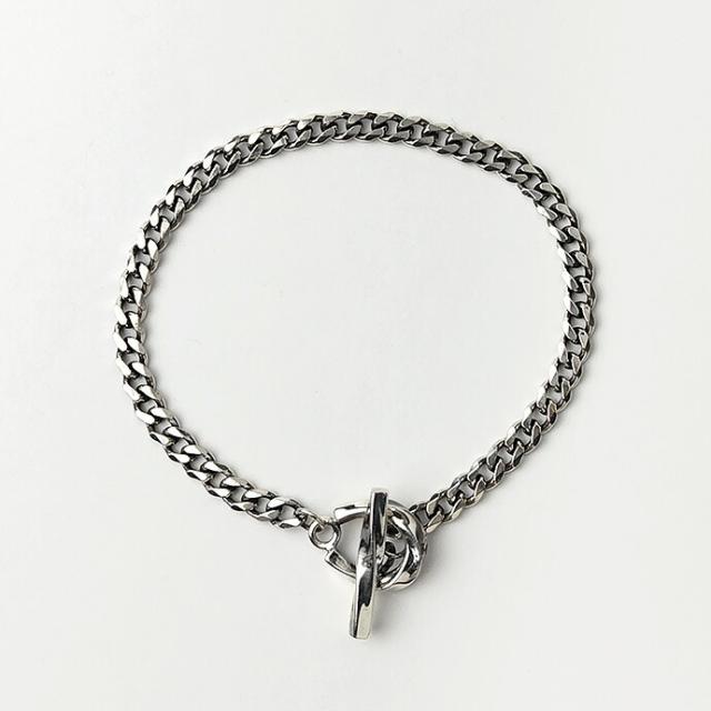 ブレスレット メンズ レディース ホースシュー マンテル 喜平 シルバー925 馬蹄 シンプル シルバーブレスレット ペアアクセサリー お揃い 20代 30代 40代 50代 6面カット ペアブレスレット 銀 ユニセックス 幸運モチーフ ラッキーモチーフ ウマ 午 うま年 重ね付け bab-1408_4