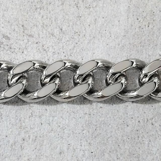 ブレスレット メンズ 喜平 シルバー925 9.5mm 2面カット キヘイ