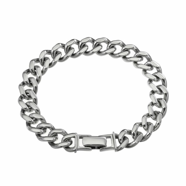 21cm) シルバー925 ブレスレット メンズ 喜平ブレスレット 幅6mm