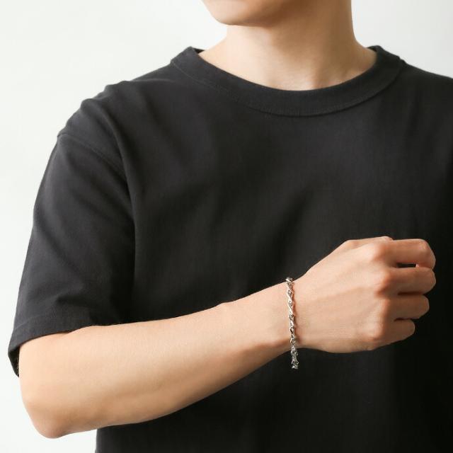 ブレスレット メンズ シルバー925 チェーン シンプル 細め 無限 シルバーブレスレット シルバーアクセサリー レディース ペアブレスレット 20代 30代 40代 50代 チェーンブレスレット メンズアクセサリー 男性用 インフィニティ ツイストチェーン 細身 カジュアル bab-3616_9