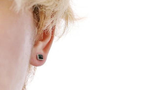 ピアス メンズ レディース シルバー925 czダイヤモンド