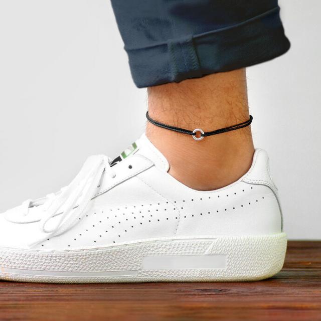 ペアアンクレット　お揃い　シルバー925 フリーサイズ　送料無料　新品未使用 新品 ペアアンクレット お揃い シルバー925 フリーサイズ カップル