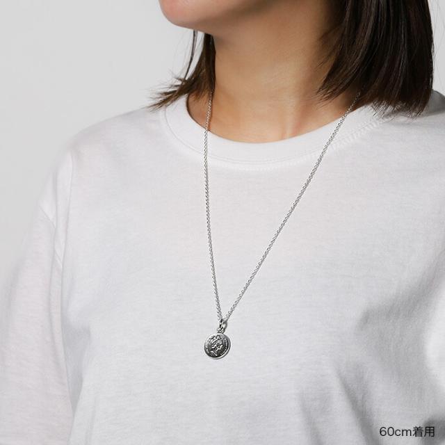 アバランチ シルバー フランクリンネックレス 幅2.5mm 60cm シルバー