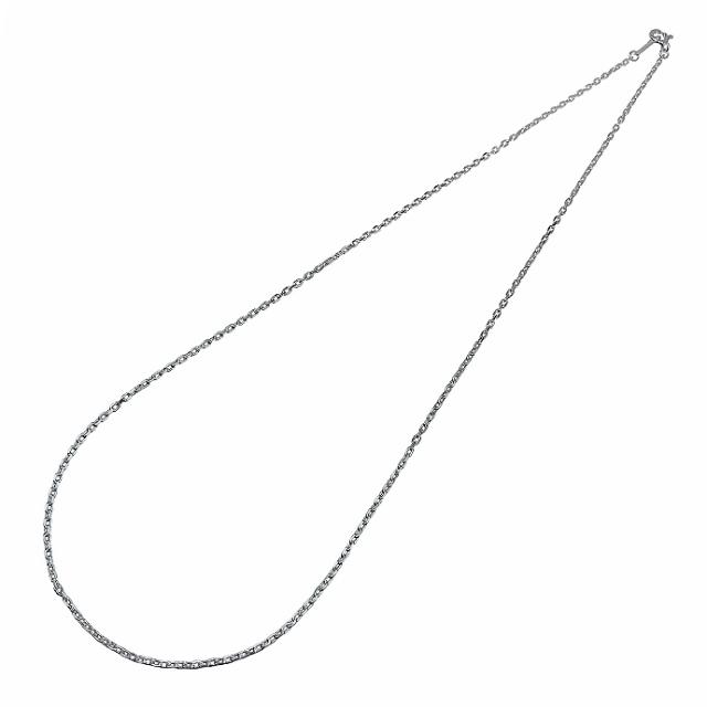 シルバー925 アズキネックレスチェーン メンズ レディース 細め 軽い 短め 長め 幅1.5mm 45cm 50cm 60cm アズキチェーン 小豆 あずき チェーンネックレスのみ ban-0017-1-60_1