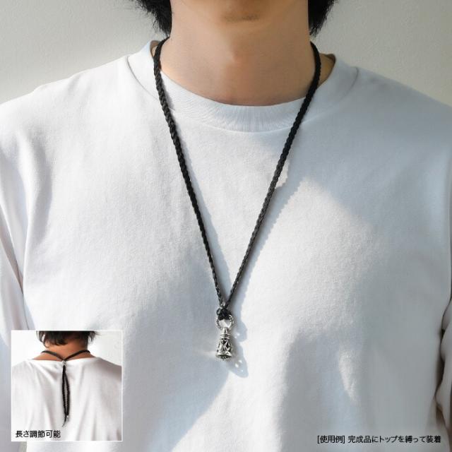 クロムハーツ仕様　革紐　チョーカー　ネックレス　シルバー925使用 クロムハーツ仕様 革紐 チョーカー ネックレス シルバー925使用
