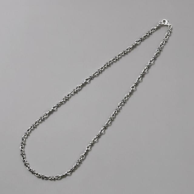 シルバー925 フラワークロスネックレス メンズ レディース