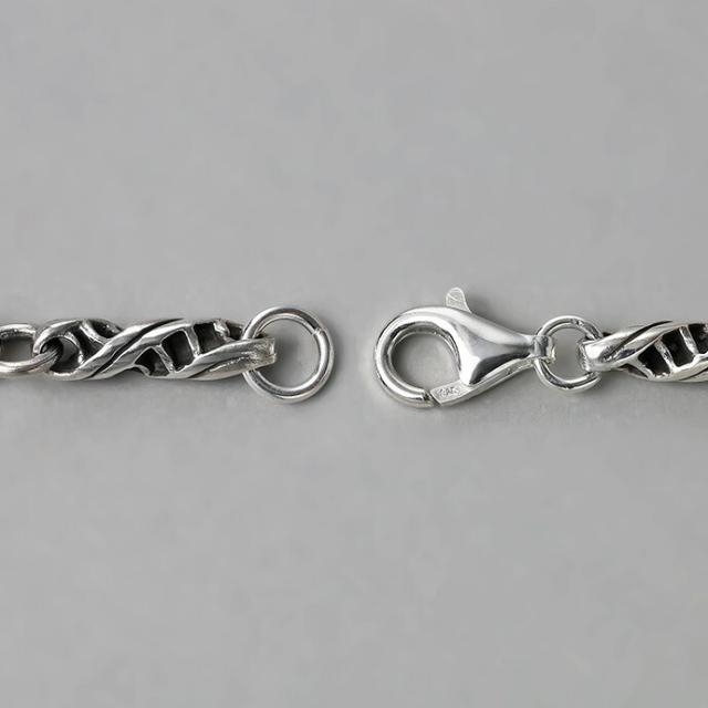 ツイスト ねじれ チェーン ネックレス シルバー silver 925 ネックレス チェーン シルバー925 S字ツイストチェーン 幅1.0mm