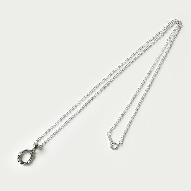 ネックレス メンズ レディース 送料無料 スモール ツイスト ホースシュー ペンダント チェーンセット シルバー925 馬蹄 小さめ 小さい 小ぶり アクセサリー Binich 20代 30代 40代 50代 プレゼント 男性用 アクセサリー bap-14-130_1