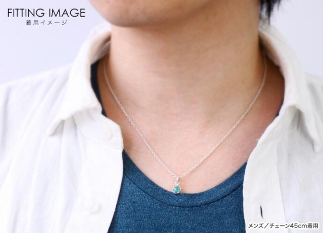 シルバー925 天然石ネックレス メンズ レディース 小さめ プチサイズ ラピスラズリ ターコイズ ガーネット タイガーアイ ブラックスピネル アズキチェーンセット bap-1739_9