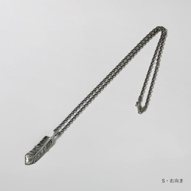 ネックレス メンズ シルバー925 イーグルフェザー チェーンセット