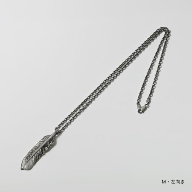 ネックレス メンズ シルバー925 イーグルフェザー チェーンセット