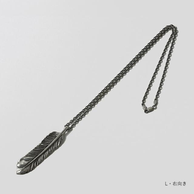 ネックレス メンズ シルバー925 イーグルフェザー チェーンセット