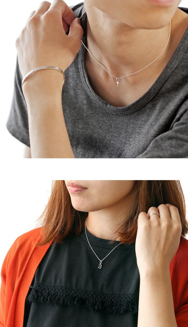 数字ネックレスペンダントトップ メンズ レディース ラッキー