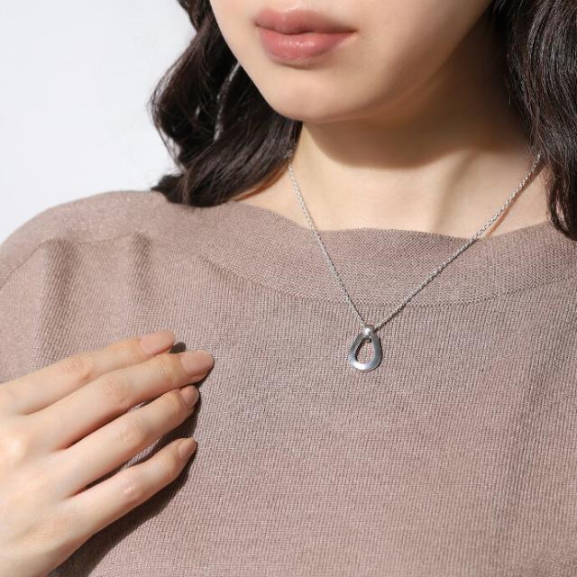 ネックレス 馬蹄 メンズ ホースシュー シルバー925 シンプル ドロップ型 レディース ユニセックス シルバーペンダント シルバーアクセサリー アズキチェーン付き bap-3501_9