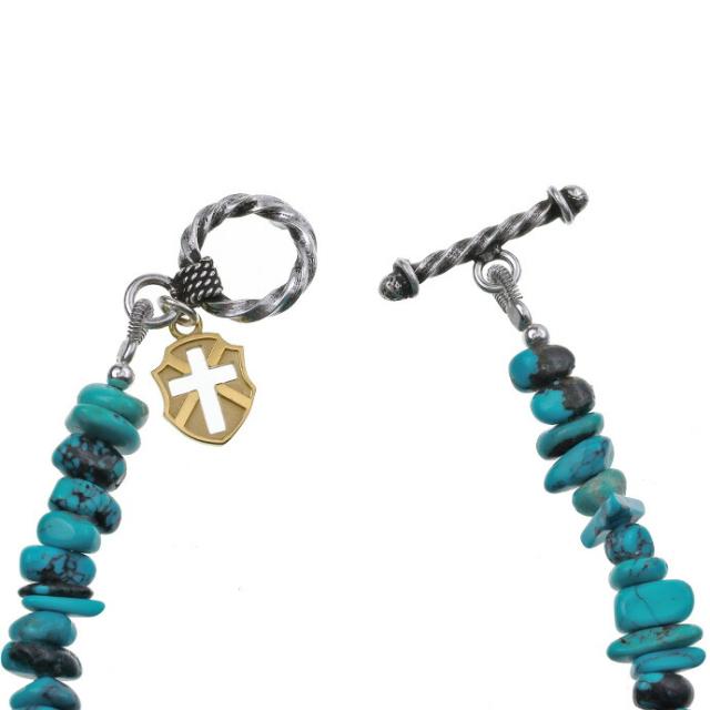 FLUI(フルイ) ブレスレット メンズ ブランド ターコイズストーンブレスレット シンプル シルバー925 アクセサリー CULTURAL FLUI カルトラルフルイ Binich 20代 30代 40代 50代 プレゼント 男性用 アクセサリー cfb-0101_3