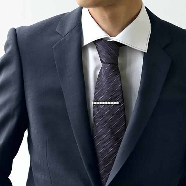 ネクタイピン 送料無料 ブランド FLUI(フルイ) バゲット カット