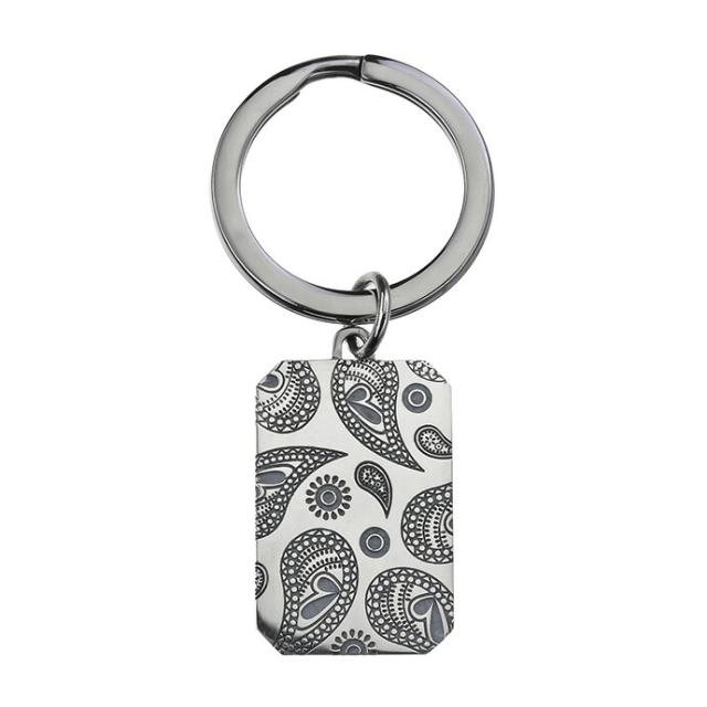 FLUI(フルイ) キーホルダー メンズ ブランド ペイズリー プレート キーホルダー キーリング シルバー925 アクセサリー CULTURAL FLUI カルトラルフルイ Binich 20代 30代 40代 50代 プレゼント 男性用 アクセサリー cfetc-0108の通販は FLUI(フルイ) キーホルダー メンズ ブランド ペイズリー プレート キーホルダー キーリング シルバー925 アクセサリー CULTURAL FLUI カルトラルフルイ Binich 20代 30代 40代 50代 プレゼント 男性用 アクセサリー cfetc-0108の通販は