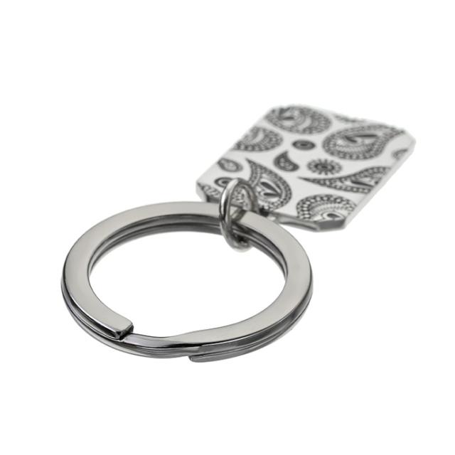 FLUI(フルイ) キーホルダー メンズ ブランド ペイズリー プレート キーホルダー キーリング シルバー925 アクセサリー CULTURAL FLUI カルトラルフルイ Binich 20代 30代 40代 50代 プレゼント 男性用 アクセサリー cfetc-0108の通販は FLUI(フルイ) キーホルダー メンズ ブランド ペイズリー プレート キーホルダー キーリング シルバー925 アクセサリー CULTURAL FLUI カルトラルフルイ Binich 20代 30代 40代 50代 プレゼント 男性用 アクセサリー cfetc-0108の通販は