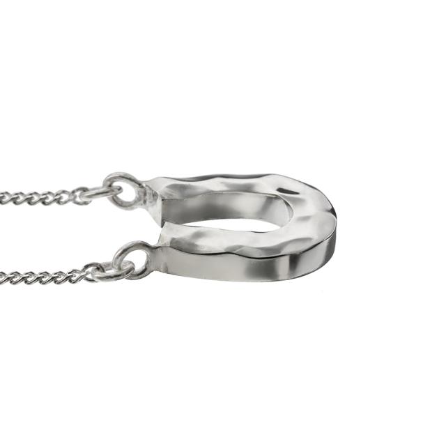 FLUI(フルイ) ネックレス メンズ ブランド ハンマード デザイン ペンダント シルバー925 アクセサリー ホースシュー クロス CULTURAL FLUI カルトラルフルイ Binich 20代 30代 40代 50代 プレゼント 男性用 アクセサリー cfp-0126_6