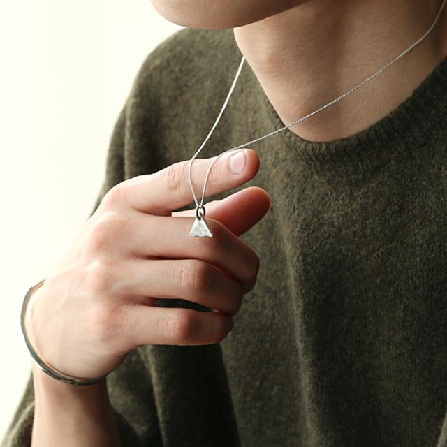 FLUI(フルイ) ネックレス メンズ ブランド ハンマード デザイン ペンダント シルバー925 アクセサリー ホースシュー クロス CULTURAL FLUI カルトラルフルイ Binich 20代 30代 40代 50代 プレゼント 男性用 アクセサリー cfp-0126_10