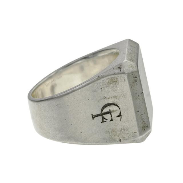 指輪 送料無料 ブランド FLUI ヴィンテージフィニッシュ ソリッド ピンキーリング メンズ シルバー925 印台 シグネットリング アンティーク ビンテージ フルイ Binich 20代 30代 40代 50代 プレゼント 男性用 アクセサリー cfr-0101vtの通販は