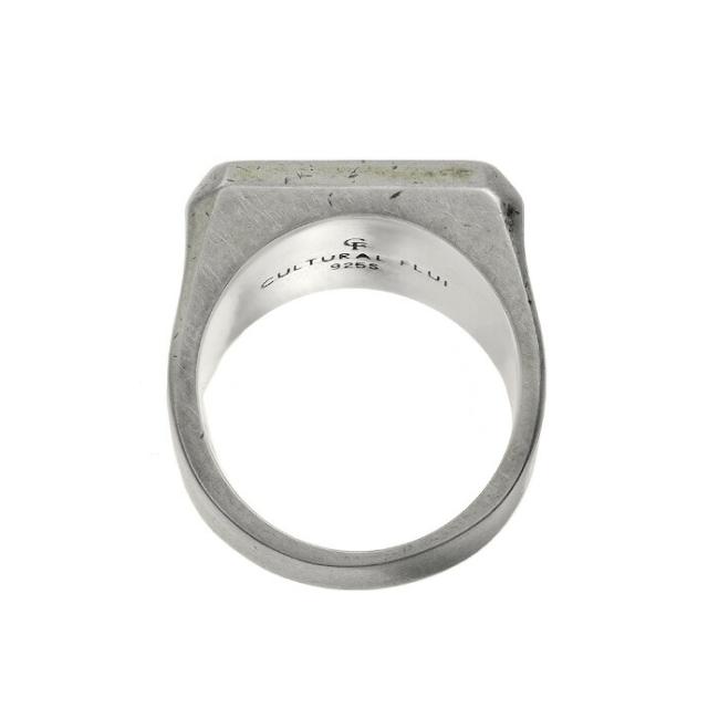 指輪 送料無料 ブランド FLUI ヴィンテージフィニッシュ ソリッド ピンキーリング メンズ シルバー925 印台 シグネットリング アンティーク ビンテージ フルイ Binich 20代 30代 40代 50代 プレゼント 男性用 アクセサリー cfr-0101vtの通販は