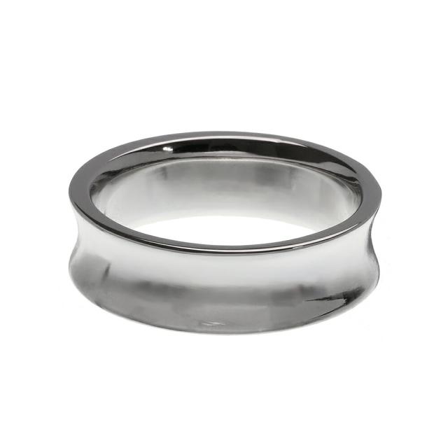 Flui フルイ Cultural アクセサリー カルトラルフルイ シルバー925 シンプル ブランド メンズ リフレクション リング 指輪 逆甲丸 一部予約販売中 リング