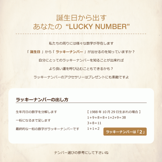 数字ネックレス メンズ レディース ラッキーナンバー シルバー925 シンプル アズキチェーンセット_4