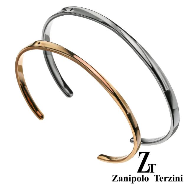 zanipolo terzini (ザニポロタルツィーニ) (ペア販売)インフィニティ ライン ペアバングル アクセサリー Binich 20代 30代 40代 50代 プレゼント 男性用 アクセサリー ztb2237-p