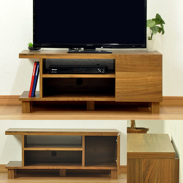 抗菌加工 テレビ台 ローボード90cm幅 32V型対応 ウォールナット柄の木目シート 幅90cm 奥行き41.3cm 高さ37.5cm 北欧風ナチュラルカントリー調TV台 テレビボード 32インチ シンプル 一人暮らし ファミリー おしゃれ ロータイプ ブルーレイレコーダー DVD ゲーム機 LST-4090TBの通販は