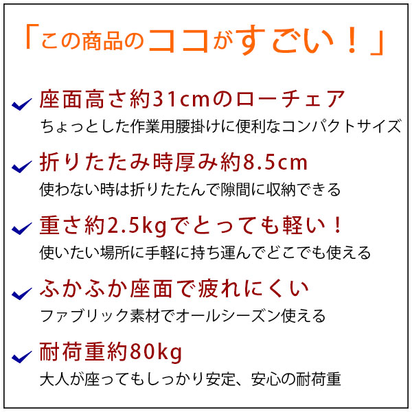折りたたみ椅子ロータイプ (4脚セット)幅34cm 奥行34cm 高さ51.5cm 座面高さ31cm 低い座面の背もたれ付き折りたたみチェア 軽量(軽い)で小さいミニサイズ 保育室 キッズ子供用椅子 ブラック 黒 グレー 完成品(AHTL-01 AHTL-02)_17