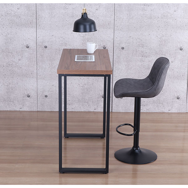テーブル 脚 パーツ DIY 高さ89.5cm(約高さ90cm) 2本セット ブラック 黒 角枠脚 ロの字型 ハイタイプ テーブル脚 おしゃれ カウンターテーブル 脚のみ カフェ風 テーブル 脚 高い 机の脚 デスク 脚 幅43cm スチール脚 付け替え リメイク テーブル脚のみ アジャスター付き_4