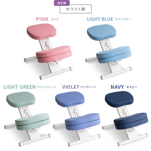 新品　バランスチェア　プロポーションチェア　補助クッション付き　ブルー バランスチェア 姿勢矯正 プロポーションチェア 子供 補助クッション