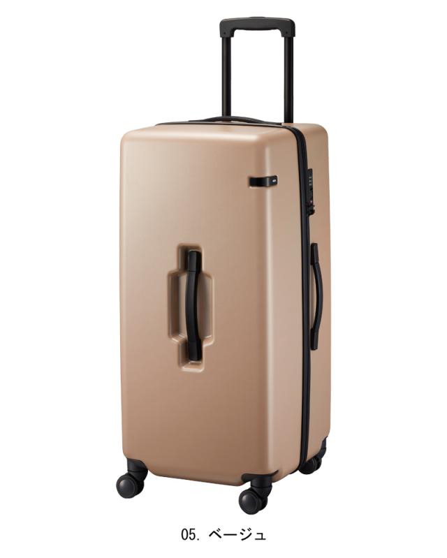 新商品 エース(ACE) ace.コーナーストーン2-Z 06865 83L スーツケース ジッパータイプ トランク型 縦型 7-10泊の旅に_7