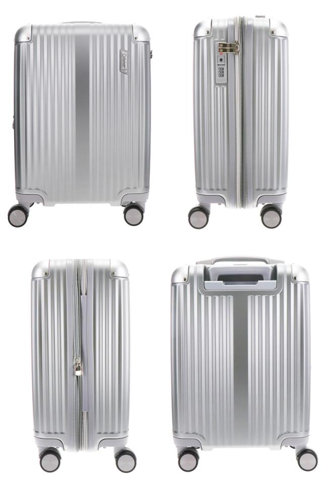 新色 機内持ち込み ネルフ コールマン スーツケース Sサイズ 38L/46L 容量拡張 大容量 軽量 ダブルキャスター TSAロック 1〜3泊 14-69 ( Coleman ジッパーキャリー 4輪 送料無料 )_8