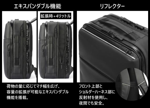 【新商品】【送料無料】エース ガジェタブルPF ビジネスリュック エキスパンダブル 13.3インチＰＣ対応 68151_5
