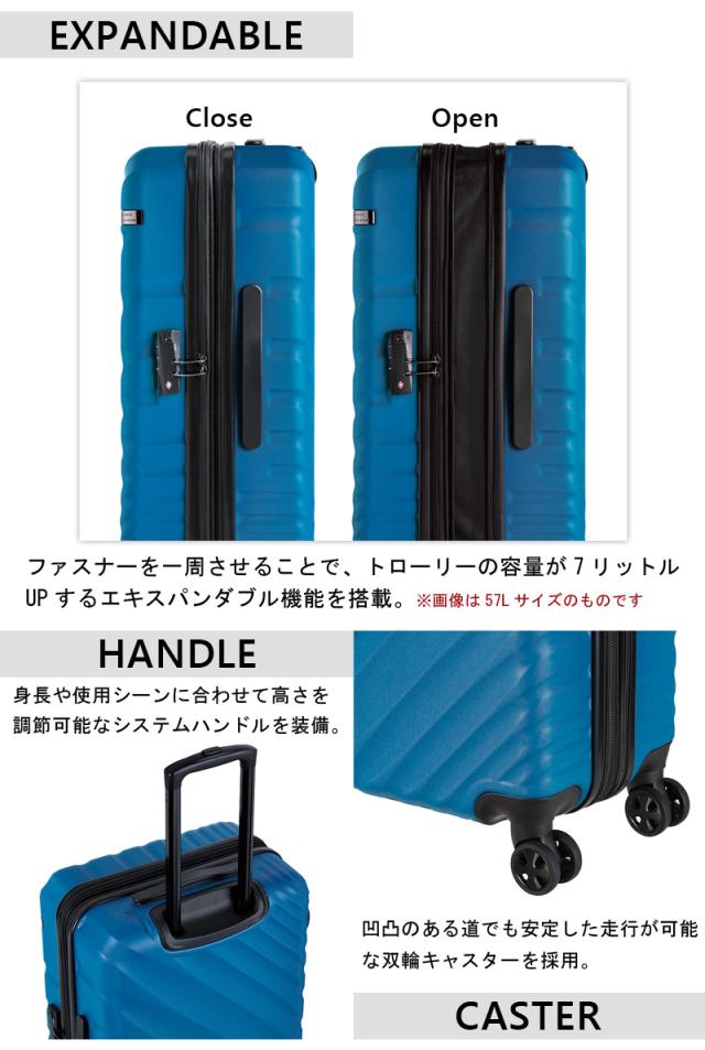 機内持込可 エース ACE オーバル OVAL キャリーケース スーツケース