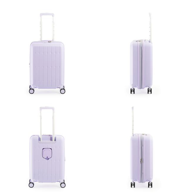【3-4泊】【送料無料】アジアラゲージ ドリンクホルダー付きスーツケース 37L/44L ALI-6030SD-18W　ジッパキャリー 拡張機能　サスペンション内蔵キャスター_10