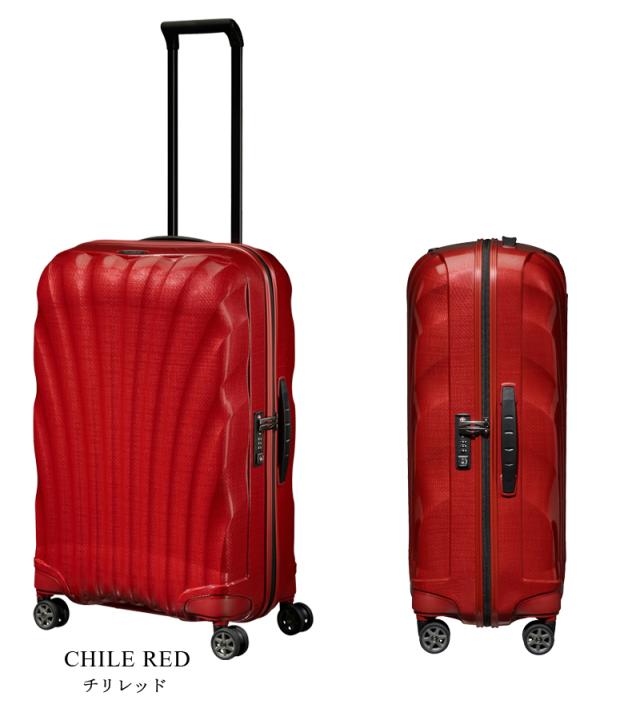 送料無料 4-6泊の旅に サムソナイト(Samsonite) シーライト(C-LITE) スーツケース CS2*003 ジッパキャリー 超軽量 ダブルホイール_3
