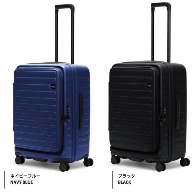 ロジェール CUBO-M Refresh スーツケース Mサイズ 70/77L フロントオープン 容量拡張 TSAロック 静音キャスター 軽量 無料受託手荷物 10年保証 ( LOJEL ハード トランクケース キャリー トランク )_4