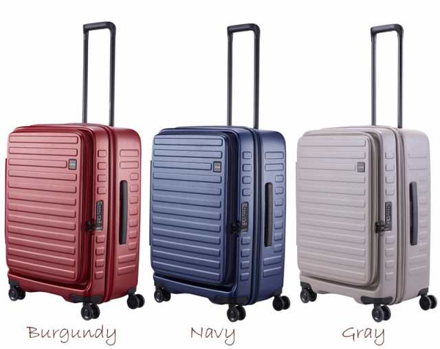 【送料無料】スーツケース ロジェール(LOJEL) CUBO-M フロントオープンキャリー 70L 5-7泊 ジッパーキャリー TSAロック ハード  容量拡張 ｜au PAY マーケット